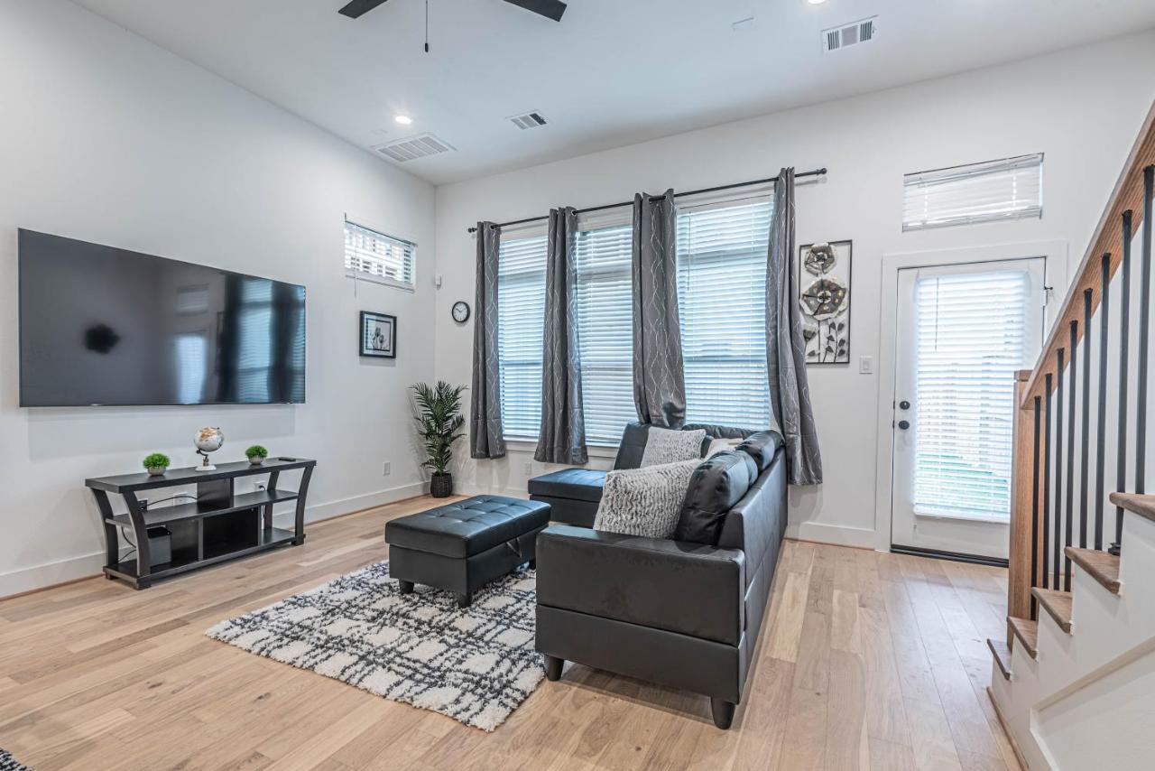休斯敦Luxury 3Br, Ks Bed Mins Away 4Rm Dtown, Med Ctr别墅 外观 照片