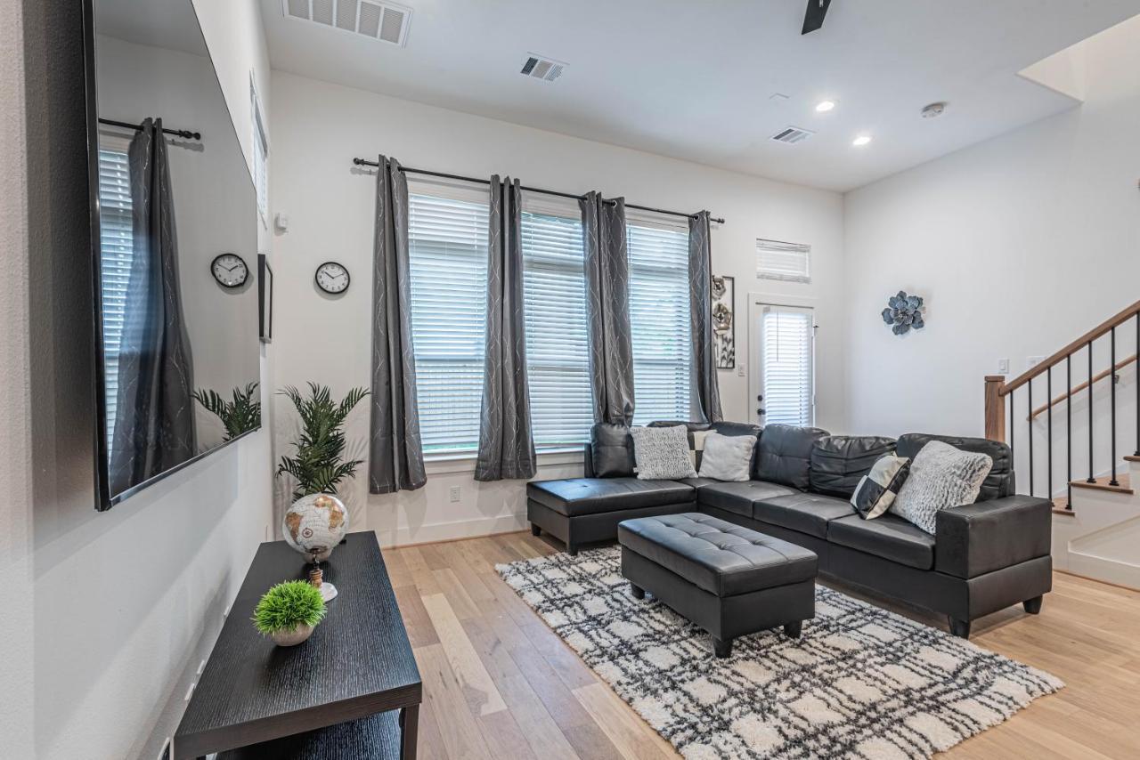 休斯敦Luxury 3Br, Ks Bed Mins Away 4Rm Dtown, Med Ctr别墅 外观 照片
