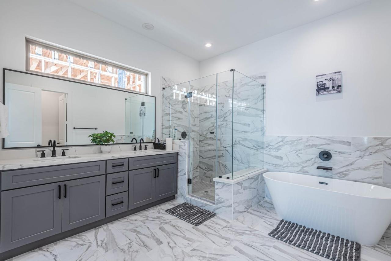 休斯敦Luxury 3Br, Ks Bed Mins Away 4Rm Dtown, Med Ctr别墅 外观 照片